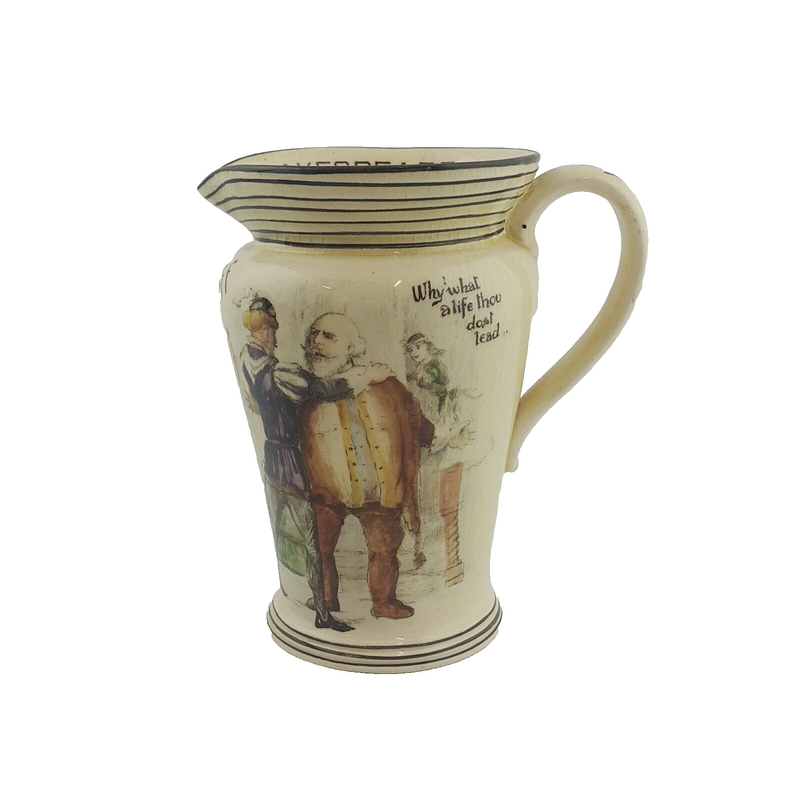 Royal Doulton D277Pitcher Shakespeare Falstaff to Bradolph - 8799 RD