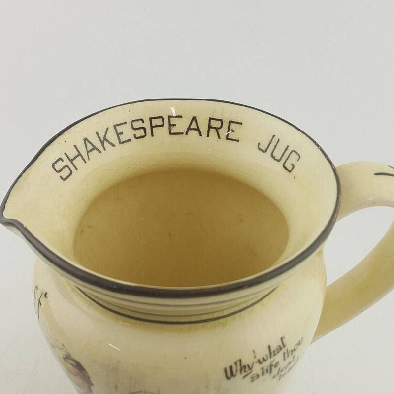 Royal Doulton D277Pitcher Shakespeare Falstaff to Bradolph - 8799 RD