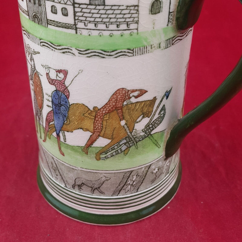 Royal Doulton Seriesware Antique jug Bayeux Tapestry D2873 - RD 7010