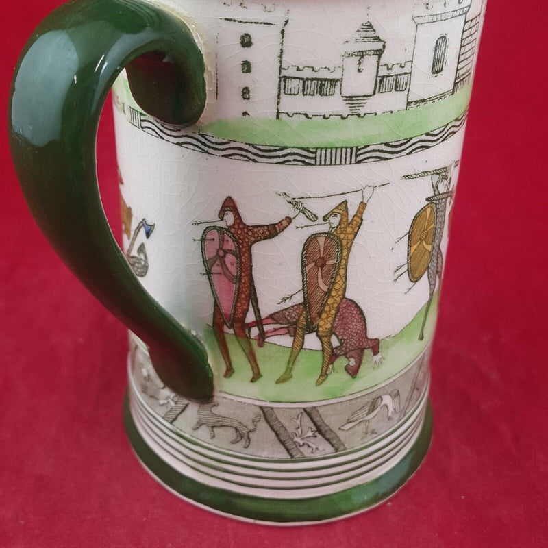 Royal Doulton Seriesware Antique jug Bayeux Tapestry D2873 - RD 7010