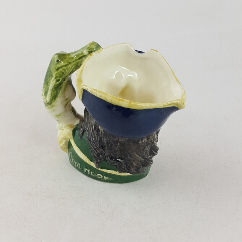 Royal Doulton Mini Character Jug D6605 - Capt Hook Old - 7171 RD