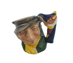 Royal Doulton Miniature Character Jug D6596 Punch and Judy Man - 8797 RD