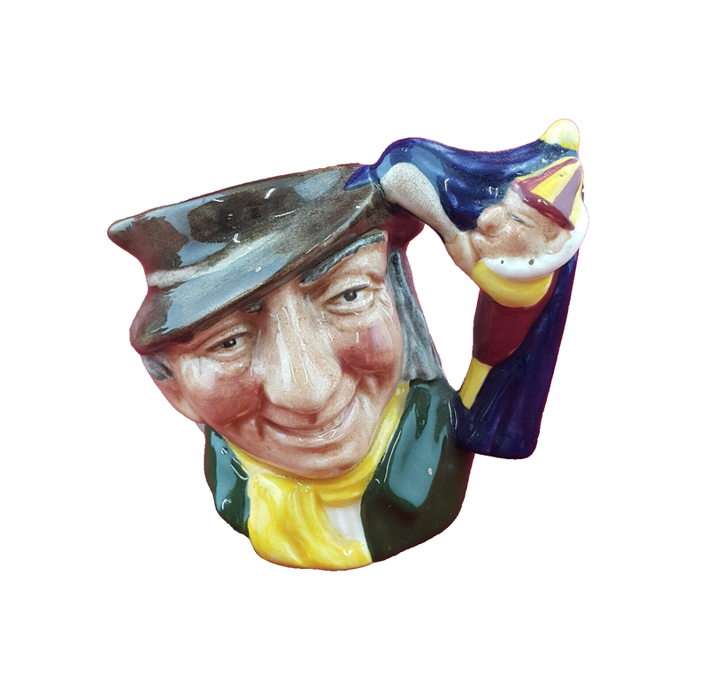 Royal Doulton Mini Character Jug D6596 Punch and Judy Man - 7776 RD