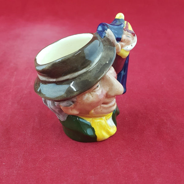 Royal Doulton Mini Character Jug D6596 Punch and Judy Man - 7776 RD