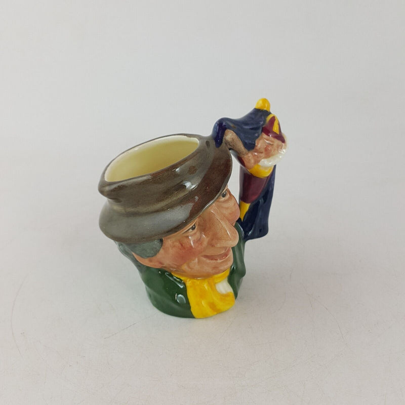 Royal Doulton Mini Character Jug D6596 - Punch and Judy Man - 7162 RD