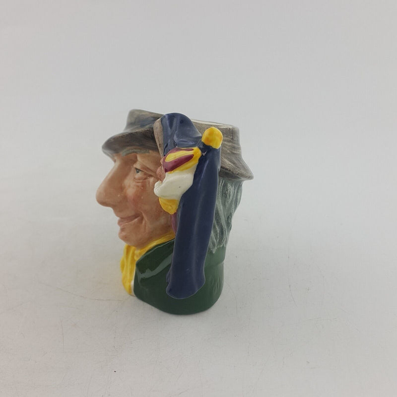 Royal Doulton Miniature Character Jug D6596 Punch and Judy Man - 8797 RD