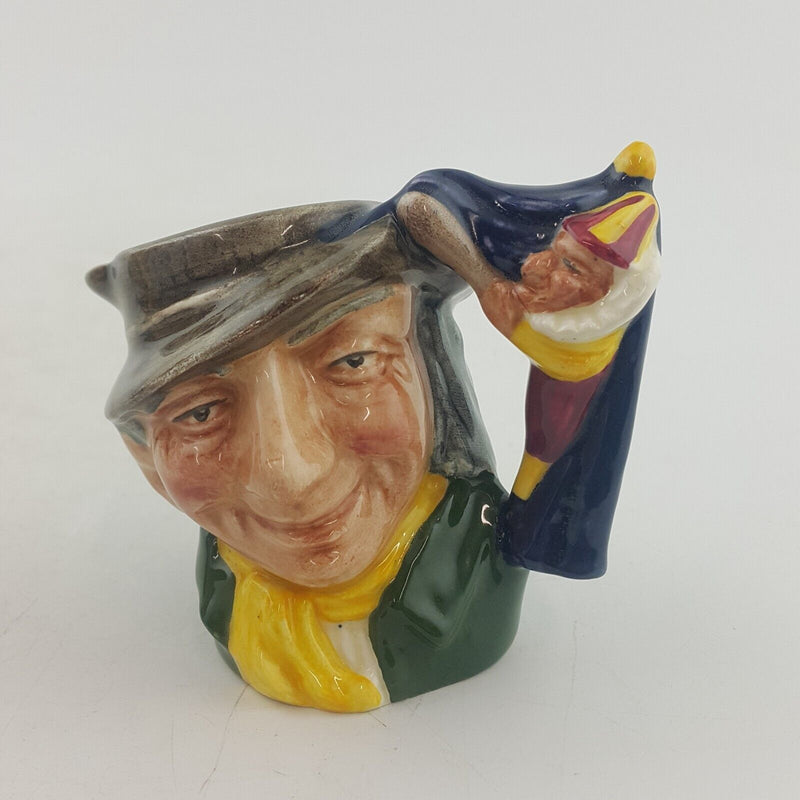 Royal Doulton Miniature Character Jug D6596 Punch and Judy Man - 8797 RD