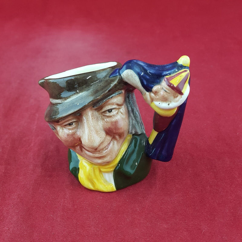 Royal Doulton Mini Character Jug D6596 Punch and Judy Man - 7776 RD