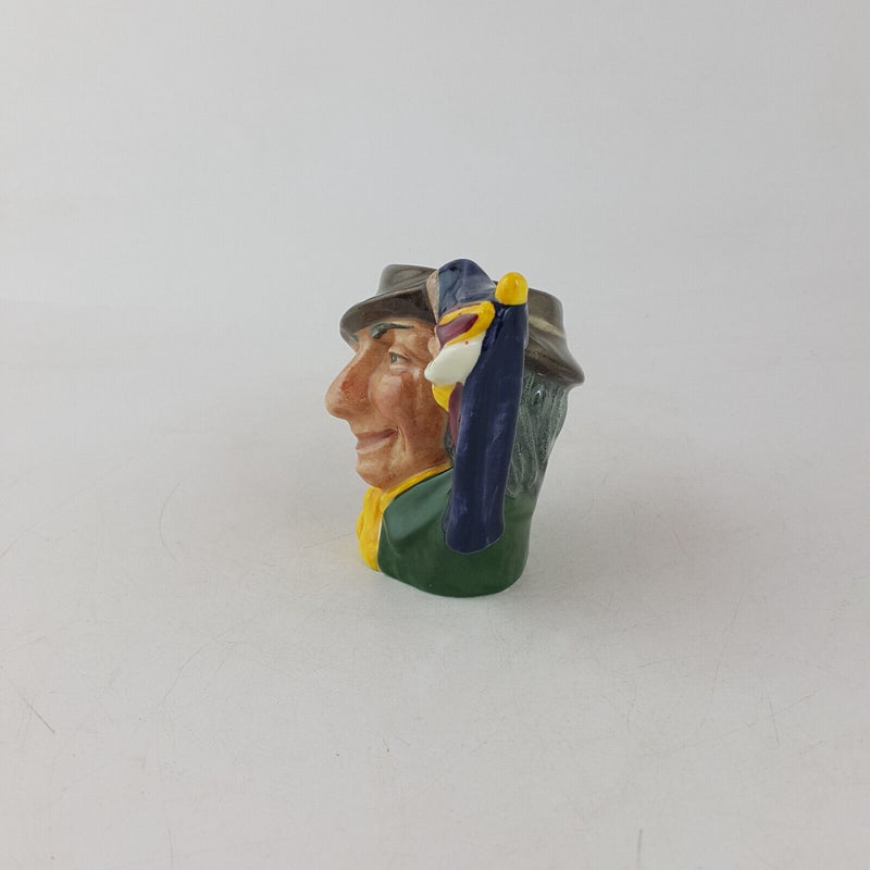 Royal Doulton Mini Character Jug D6596 - Punch and Judy Man - 7162 RD