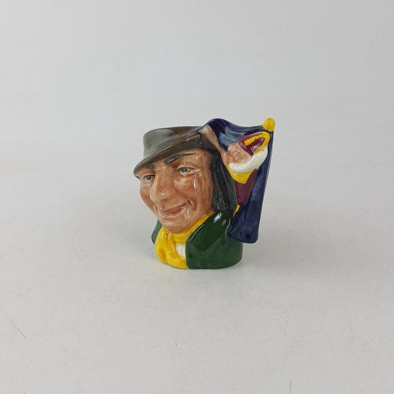 Royal Doulton Mini Character Jug D6596 - Punch and Judy Man - 7162 RD