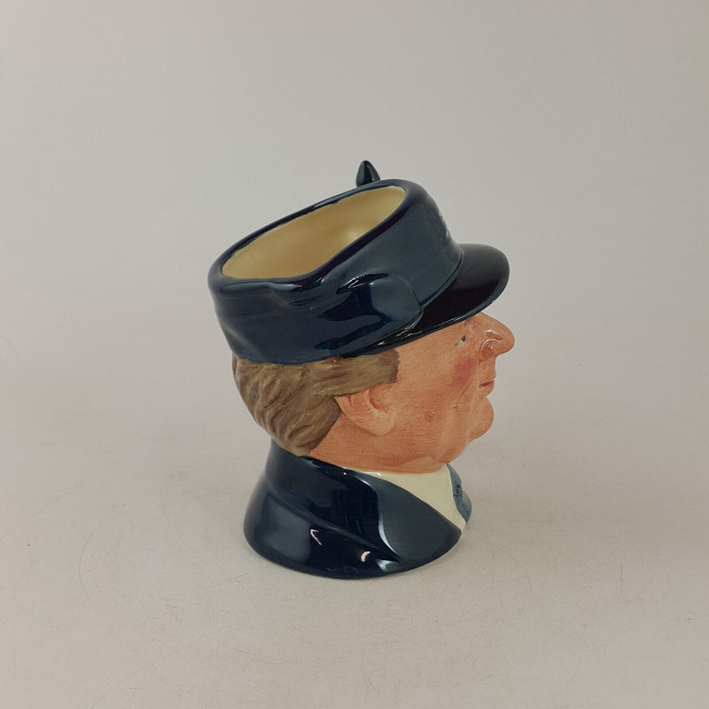 Royal Doulton Small Character Jug D6823 - Engine Driver - RD 7517