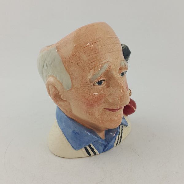 Royal Doulton Small Character Jug D7018 - Johnners Brian Johnston - 6827 RD