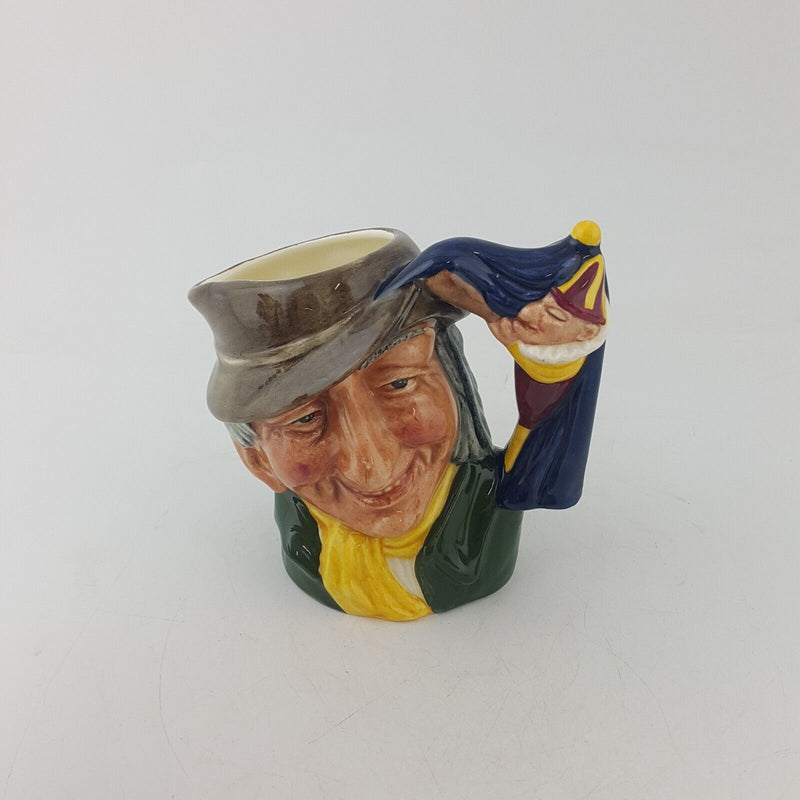 Royal Doulton Small Character Jug D6593 Punch and Judy Man - 7664 RD