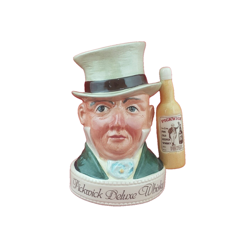 Royal Doulton Pick-Kwik Character Jug Pickwick Deluxe Whisky - 9061 RD