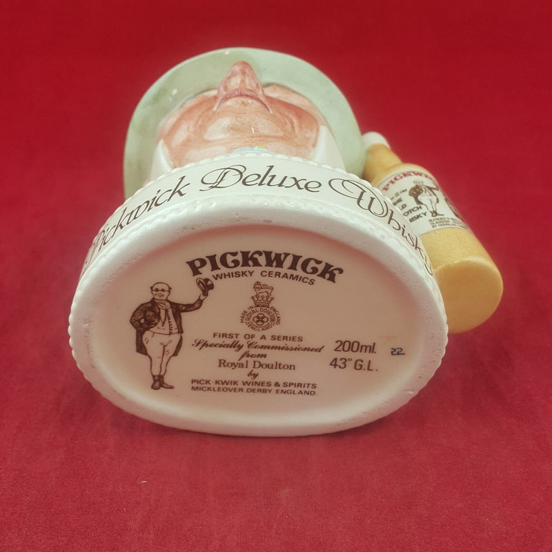 Royal Doulton Pick-Kwik Character Jug Pickwick Deluxe Whisky - 9061 RD