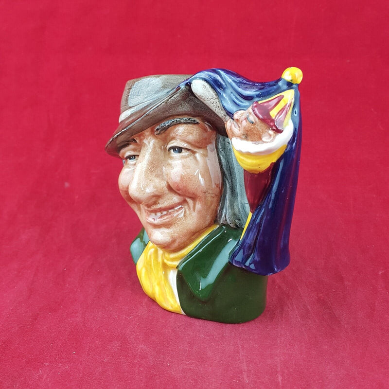 Royal Doulton Small Character Jug D6593 - Punch and Judy Man - 7161 RD