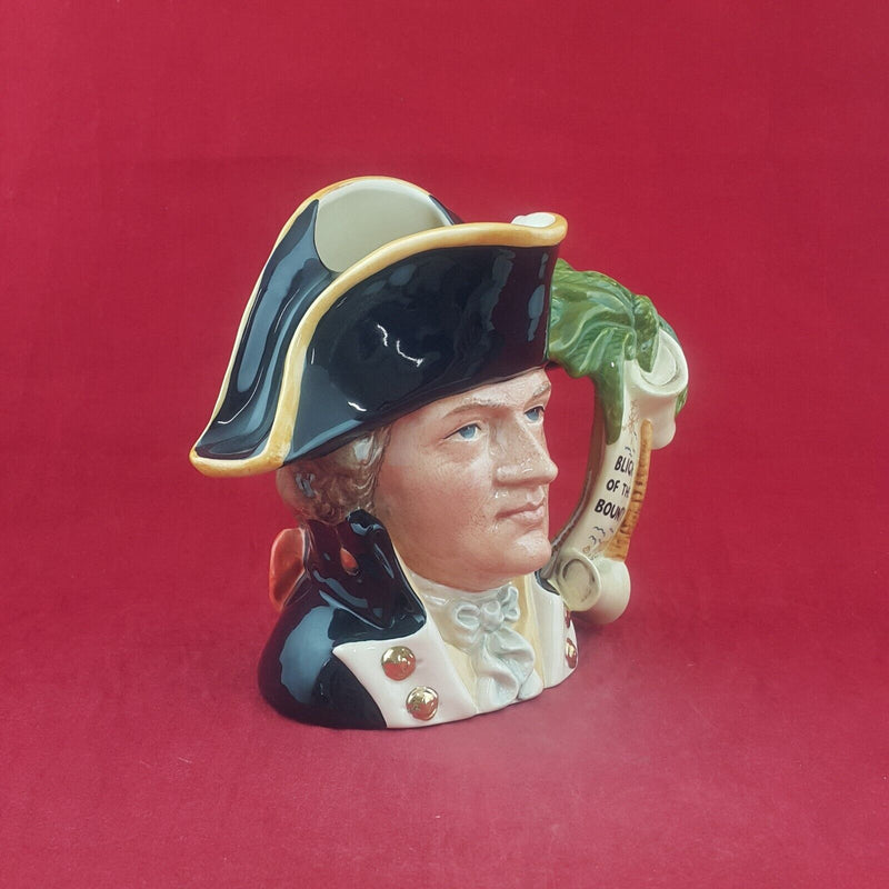 Royal Doulton Large Character Jug D6967 Captain Bligh Boxed - 9068 RD