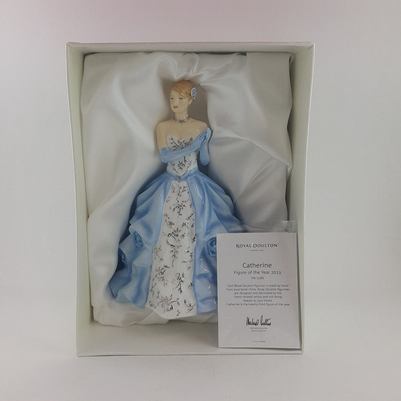 Royal Doulton Figure Of The Year Catherine HN5586 Boxed & CoA - RD 8931