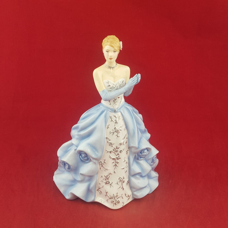 Royal Doulton Figure Of The Year Catherine HN5586 Boxed & CoA - RD 8931