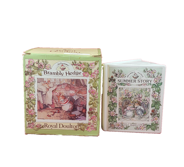 Royal Doulton Brambly Hedge Money Box Summer Story - 8605 RD