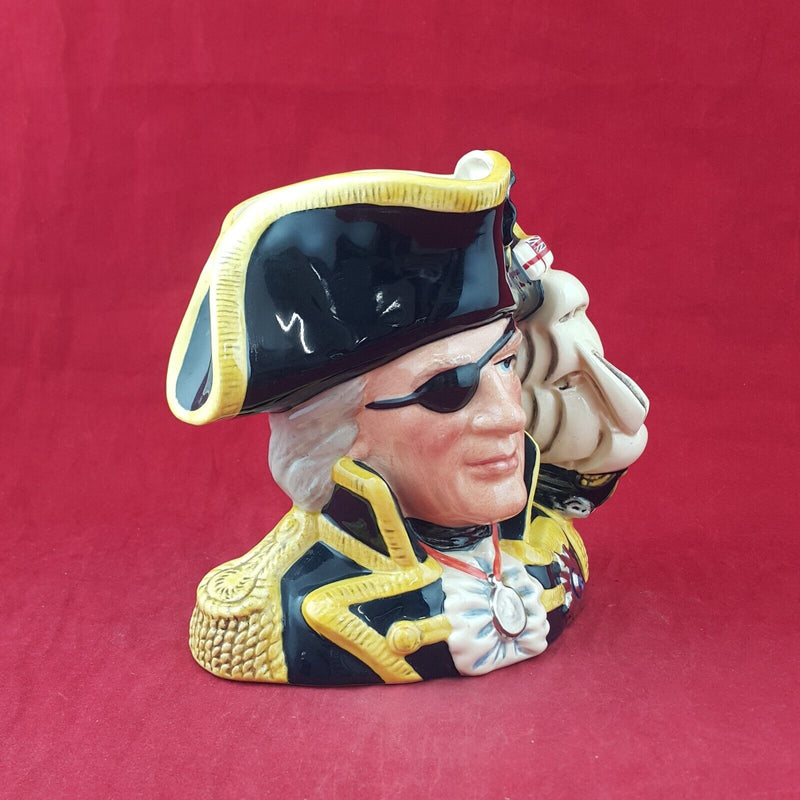 Royal Doulton Character Jug D6932 Vice Admiral Lord Nelson Boxed - 8552 RD