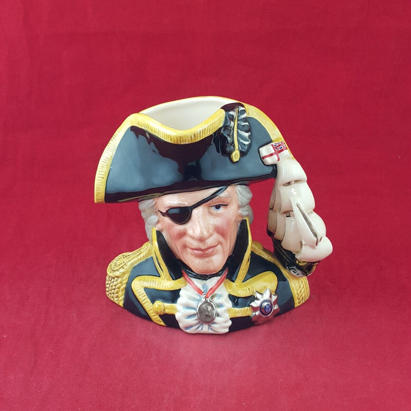 Royal Doulton Character Jug D6932 Vice Admiral Lord Nelson Boxed - 8552 RD