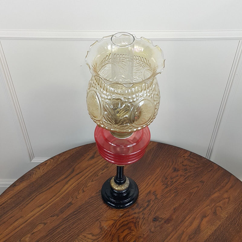 Victorian Glass Oil Lamp - 8789 O/A