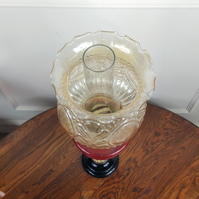 Victorian Glass Oil Lamp - 8789 O/A