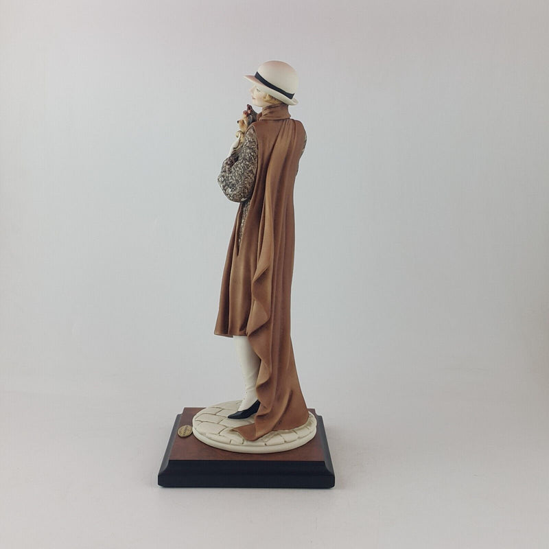 Giuseppe Armani Florence Figurine Young Lady with Yorkshire CoA Boxed - 7629 OA