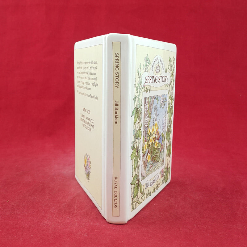 Royal Doulton - Spring - Savings Book Brambly Hedge Money Box (Boxed) - RD 3249