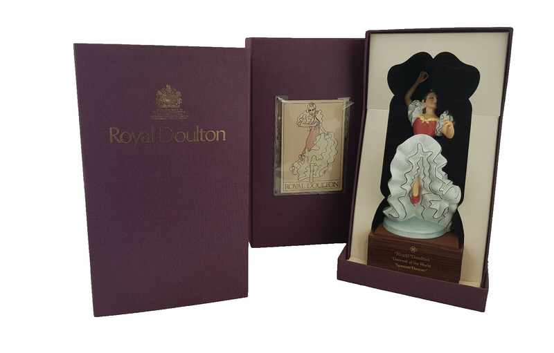 Royal Doulton Spanish Dancer HN 2831, Ltd Ed. Boxed & CoA - a/f