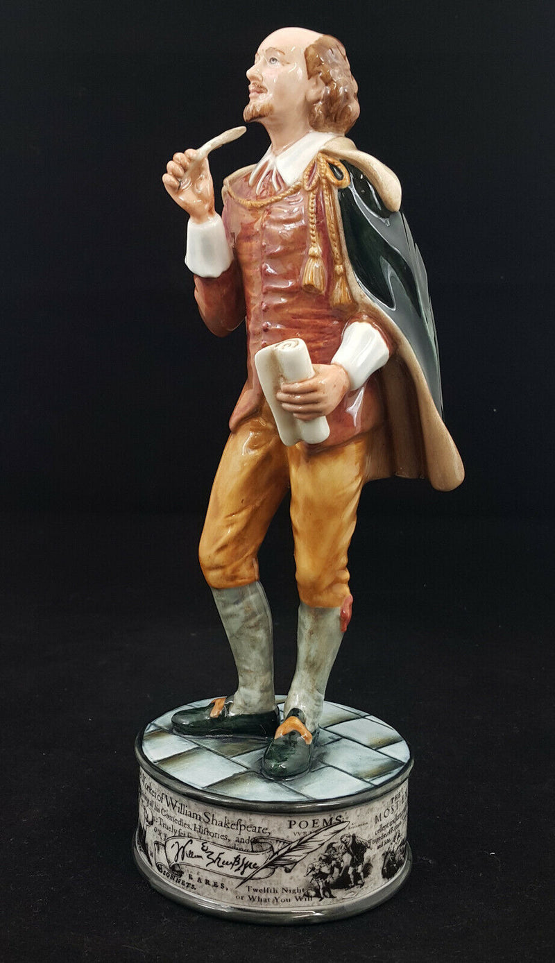 Royal Doulton Figurine William Shakespeare HN5129 - Boxed & CoA