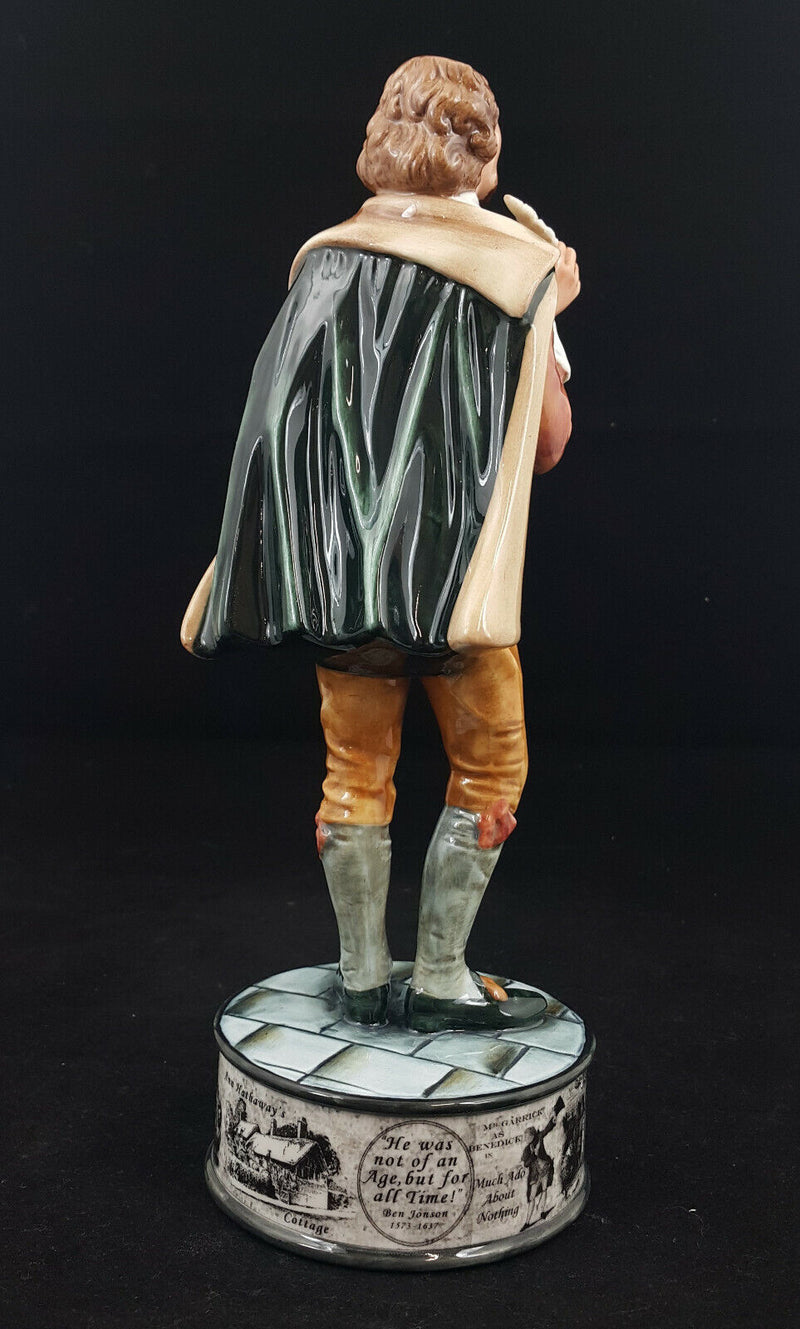 Royal Doulton Figurine William Shakespeare HN5129 - Boxed & CoA