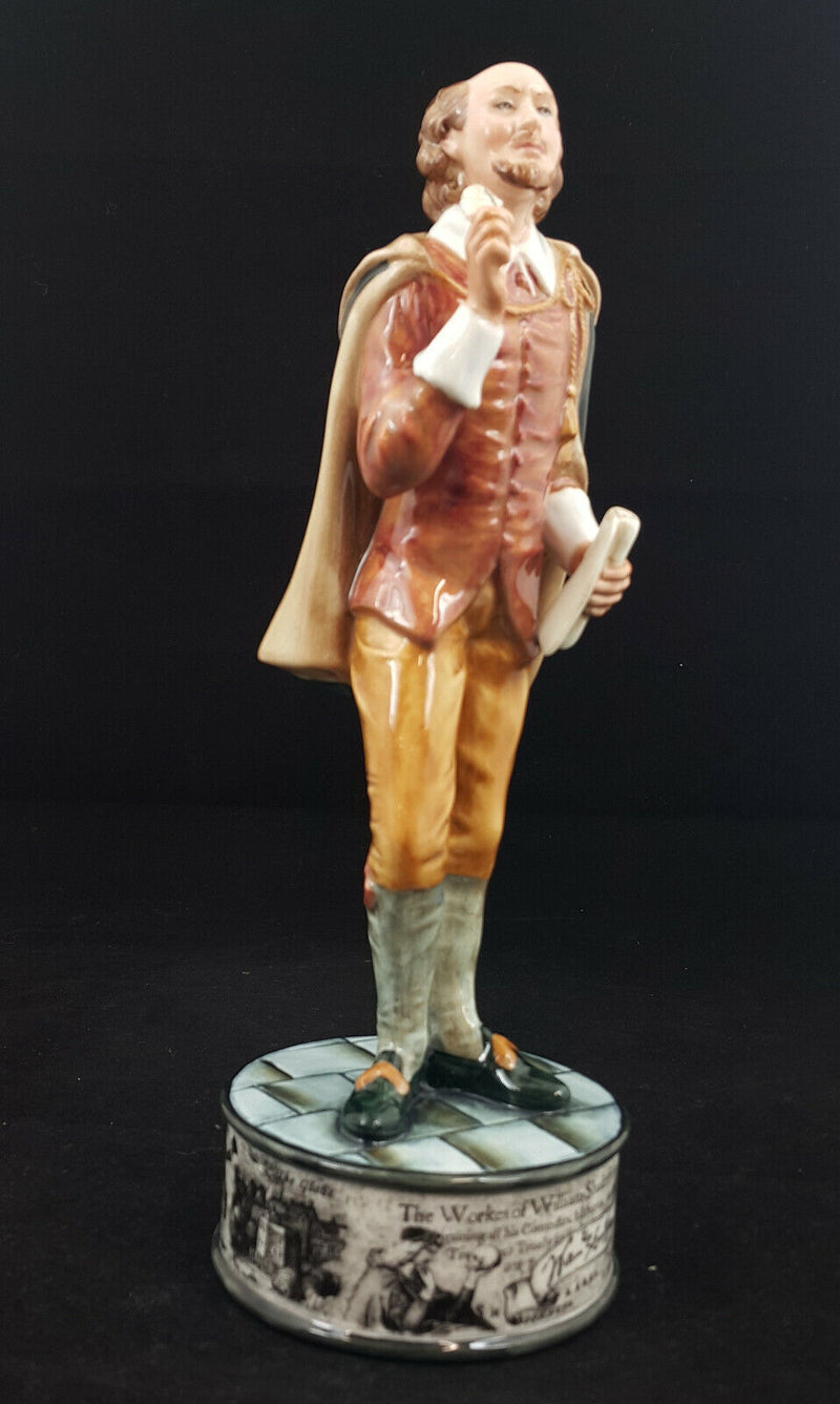 Royal Doulton Figurine William Shakespeare HN5129 - Boxed & CoA