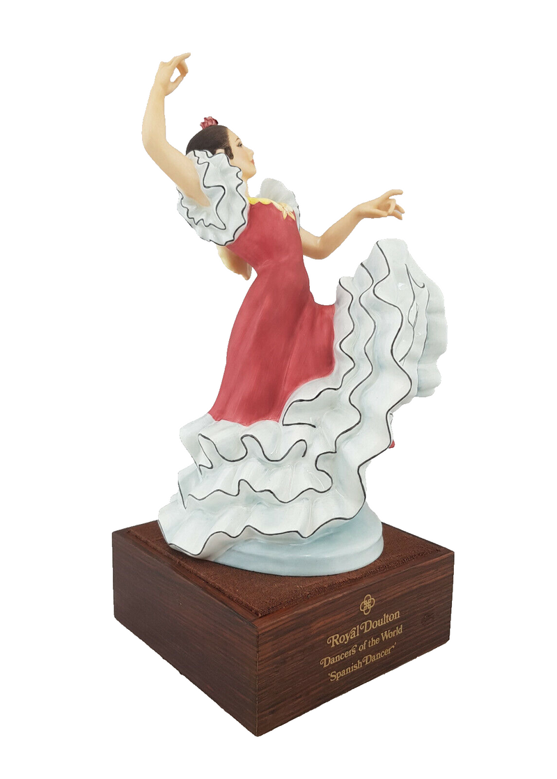 Royal Doulton Spanish Dancer HN 2831, Ltd Ed. Boxed & CoA - a/f