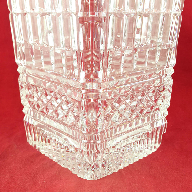 Waterford Crystal Millennium Parliament Vase Ltd Ed. 350 (a/f) - OV 2812