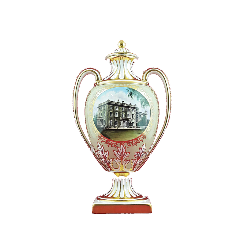 Spode Vase - Highgrove House / Royal Wedding (damaged handle) - NA 883