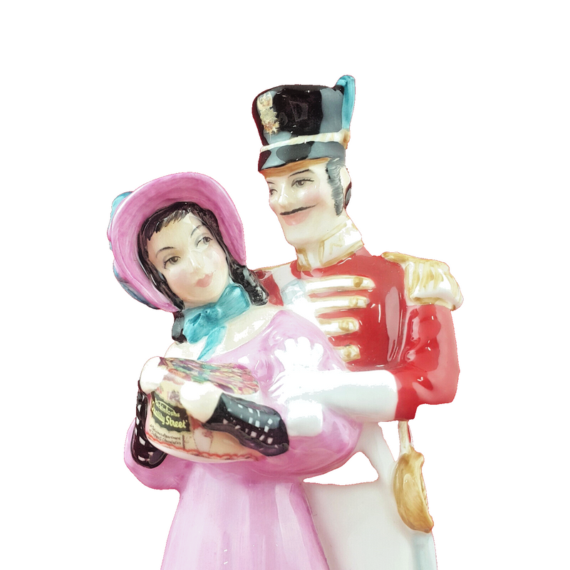 Royal Doulton Advertising Character - Quality Street Couple MCL13 (boxed/CoA) -