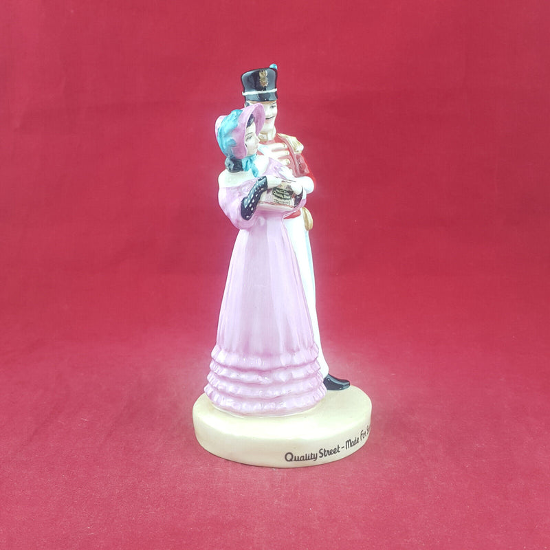 Royal Doulton Advertising Character - Quality Street Couple MCL13 (boxed/CoA) -