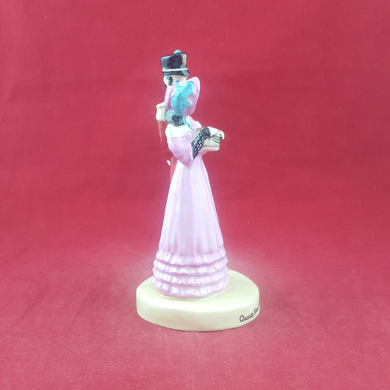 Royal Doulton Advertising Character - Quality Street Couple MCL13 (boxed/CoA) -