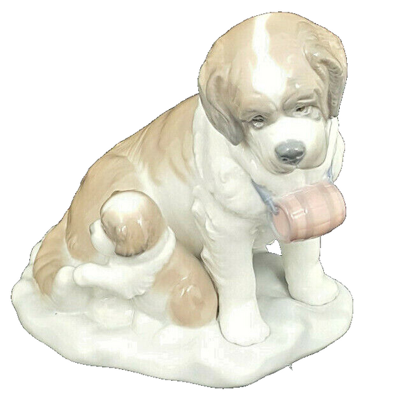 Lladro Dogs Figurine - Baby Sitting 8170 (in originial box)