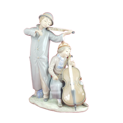 Lladro Nao Figurine Street Musicians 684 (Detached violin bow) - 6097 L/N