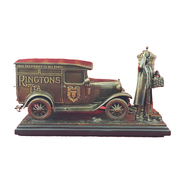 Ringtons Tea Bronze Van with Man Boxed (Damaged) - 8665 O/A