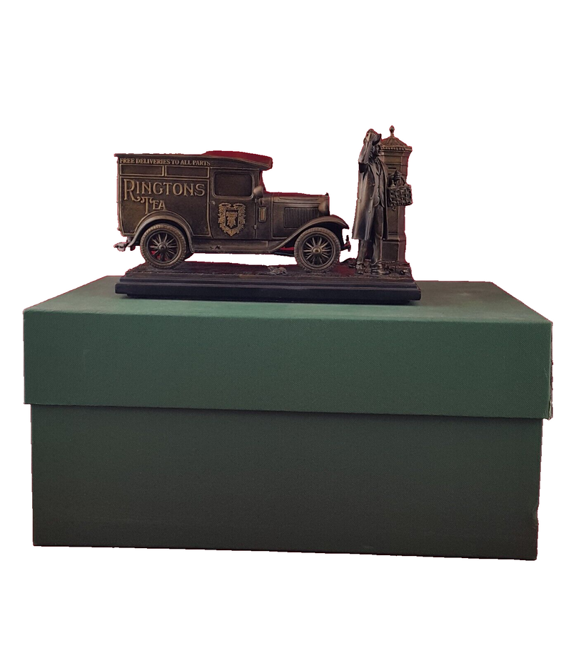 Ringtons Tea Bronze Van with Man Boxed (Damaged) - 8665 O/A