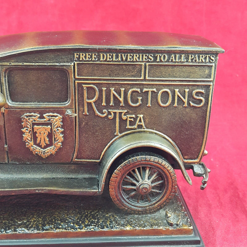 Ringtons Tea Bronze Van with Man Boxed (Damaged) - 8665 O/A