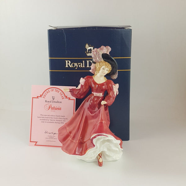 Royal Doulton Figurine HN3365 - Patricia Boxed with CoA - 7223 RD