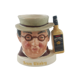 Royal Doulton Advertising Character Jug - Mr Pickwick | Beam Whiskey - RD 3696