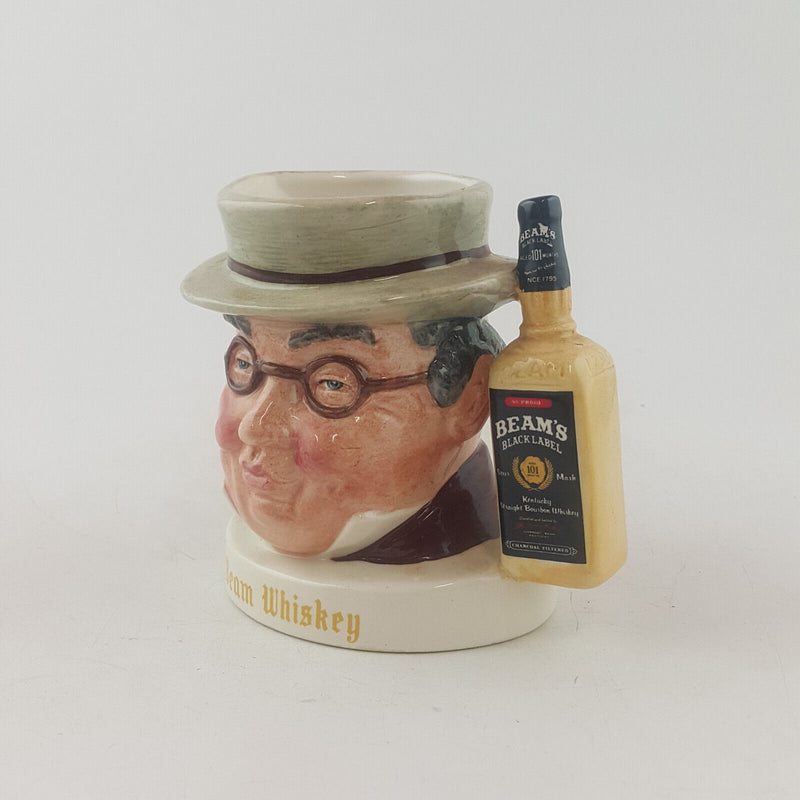 Royal Doulton Advertising Character Jug - Mr Pickwick | Beam Whiskey - RD 3696