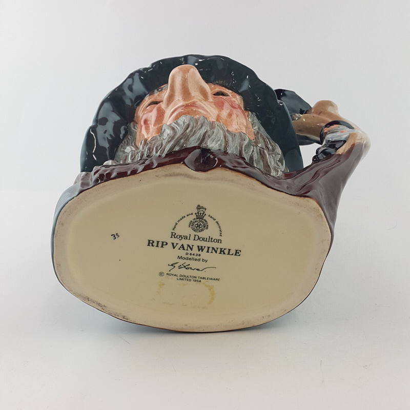Royal Doulton Character Jug Large - Rip Van Winkle D6438 – RD 2756