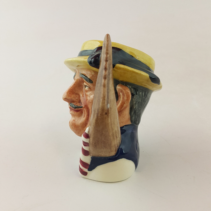 Royal Doulton Character Jug Mini - Gondolier D6595 – RD 1916